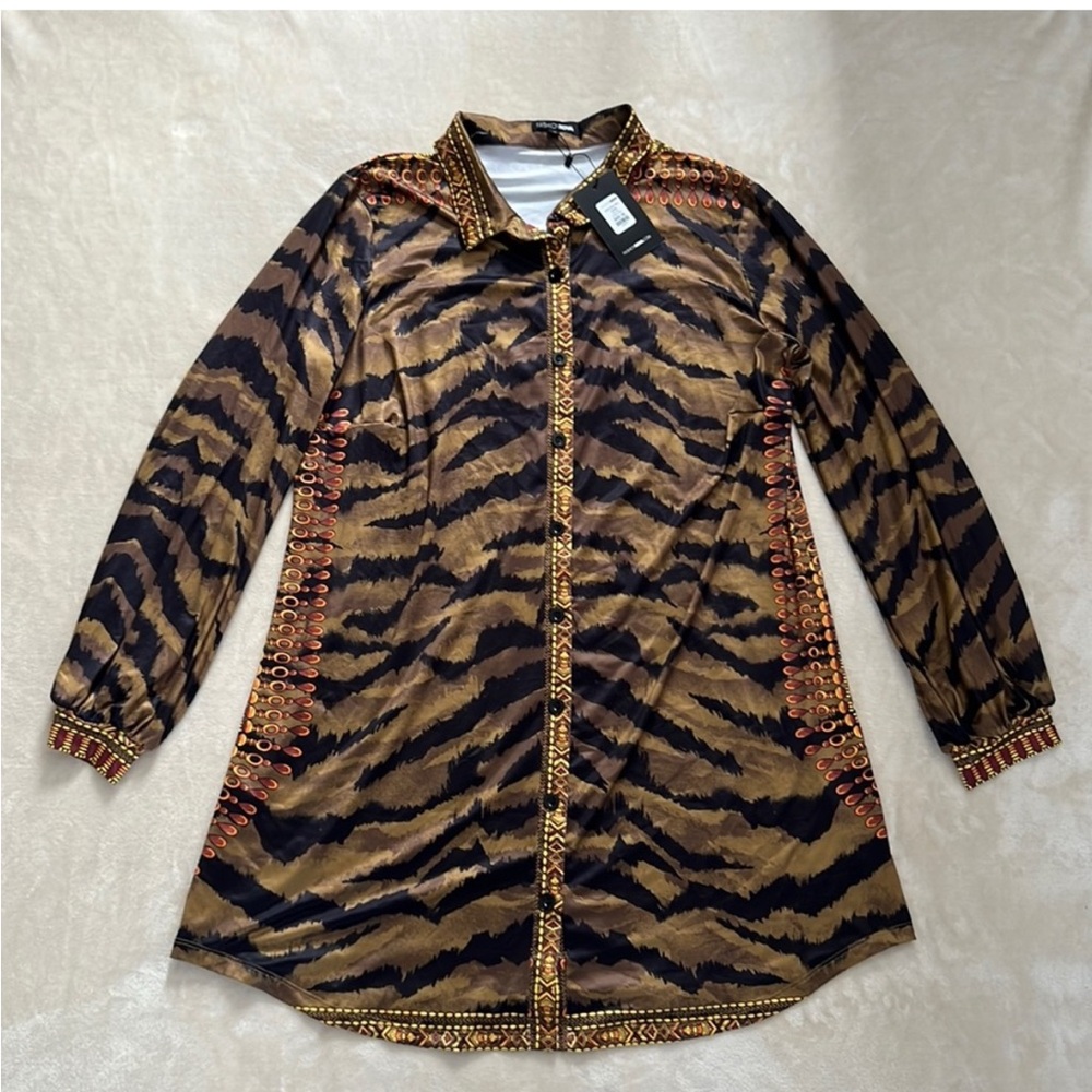 (NWT) Fashion Nova Wild Day Mini Dress